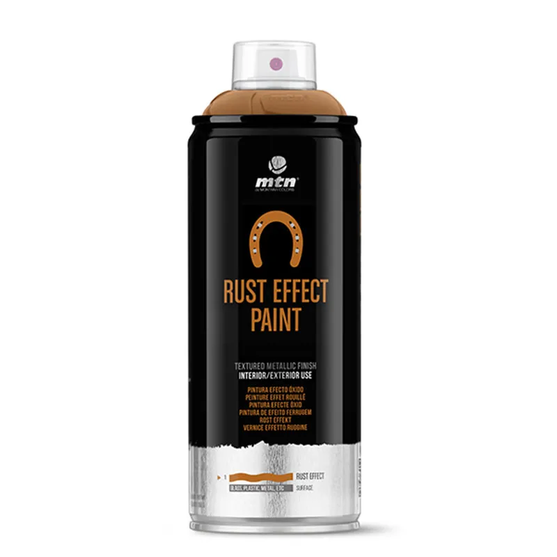 Spray de Pintura MTN PRO Efecto Óxido Rojo