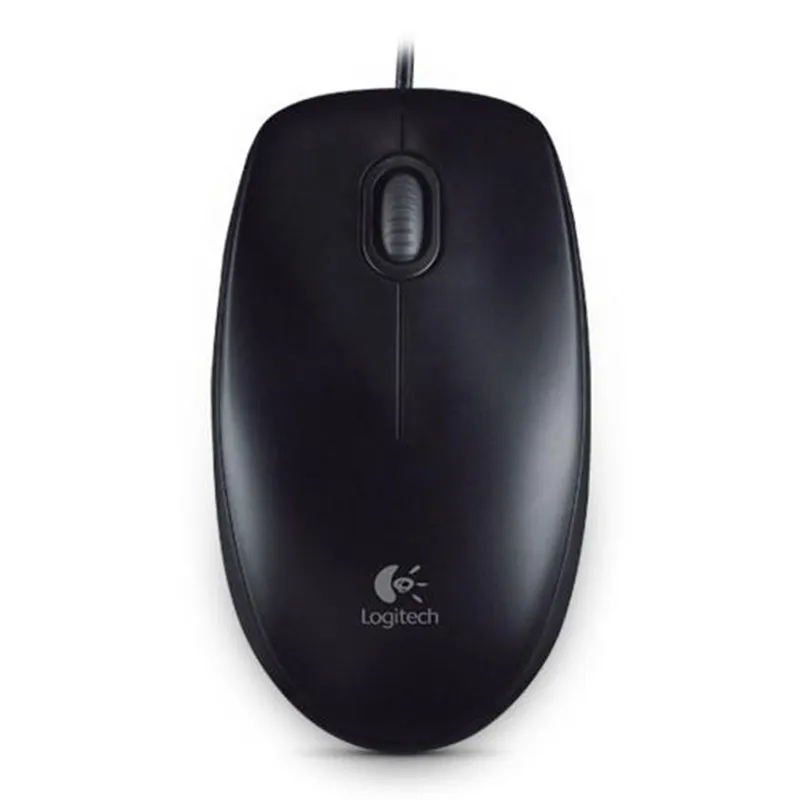 Ratón Logitech B100 USB 800dpi de 3 Botones con Cable de 1.80m