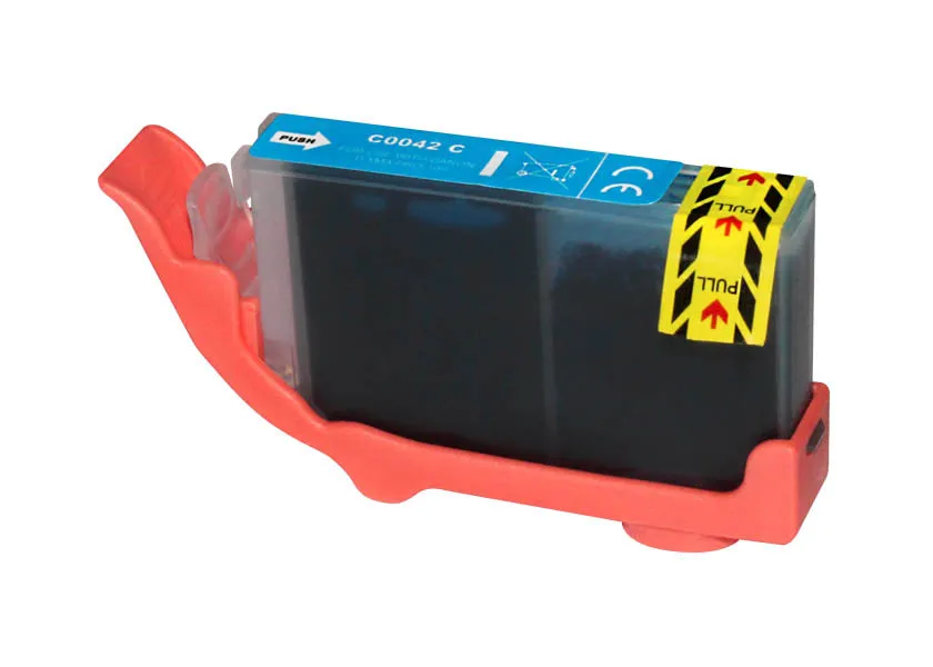 Cartucho de tinta compatible Canon 6385B001 Cian · 13 ml