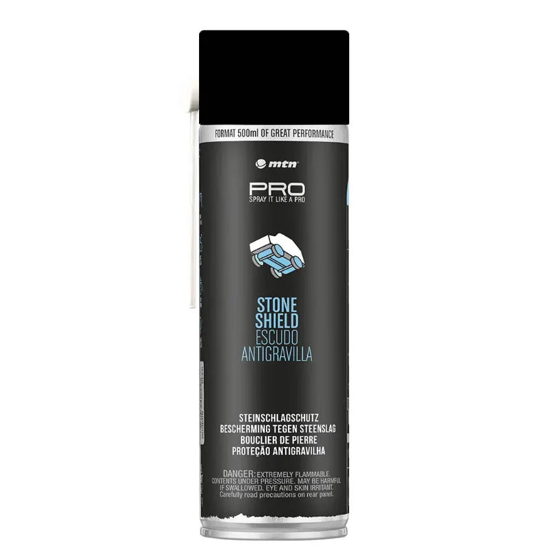 Spray MTN PRO Protector Antigravilla Negro