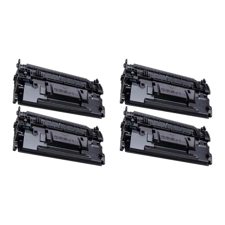 Pack 4 tóner compatibles HP CF287A negro