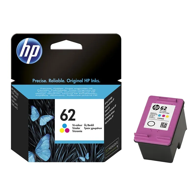 Cartucho de tinta original HP 62 · C2P06AE