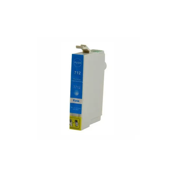 Cartucho de tinta compatible Epson C13T07124012 Cian · 12 ml