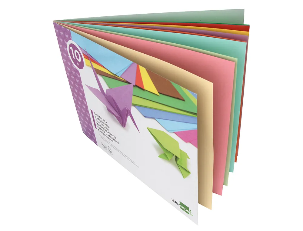 Bloc cartulina de colores 240x315mm 10 hojas
