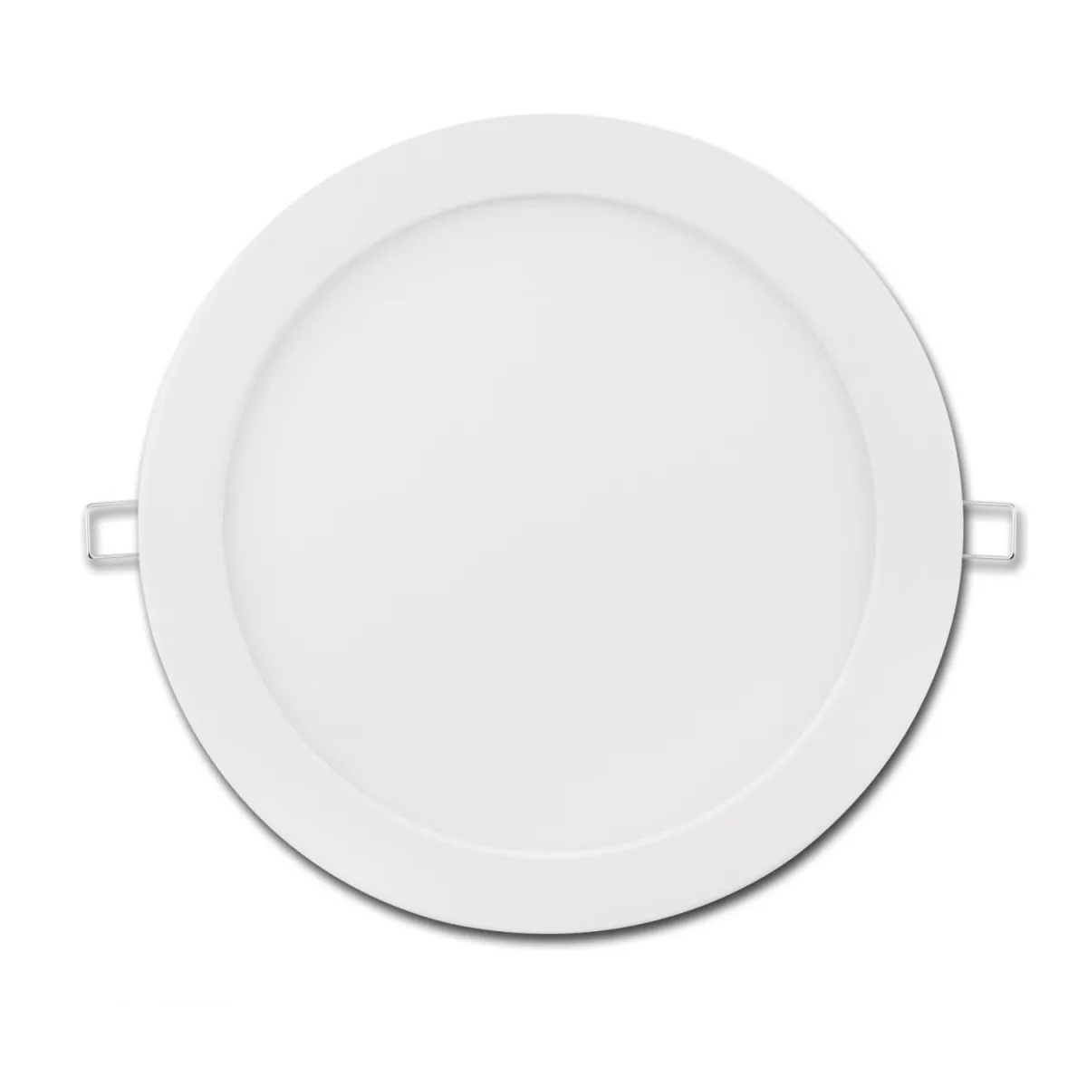 Down light LED E6 slim / 18W luz blanca 6000K (200-210mm) marco blanco