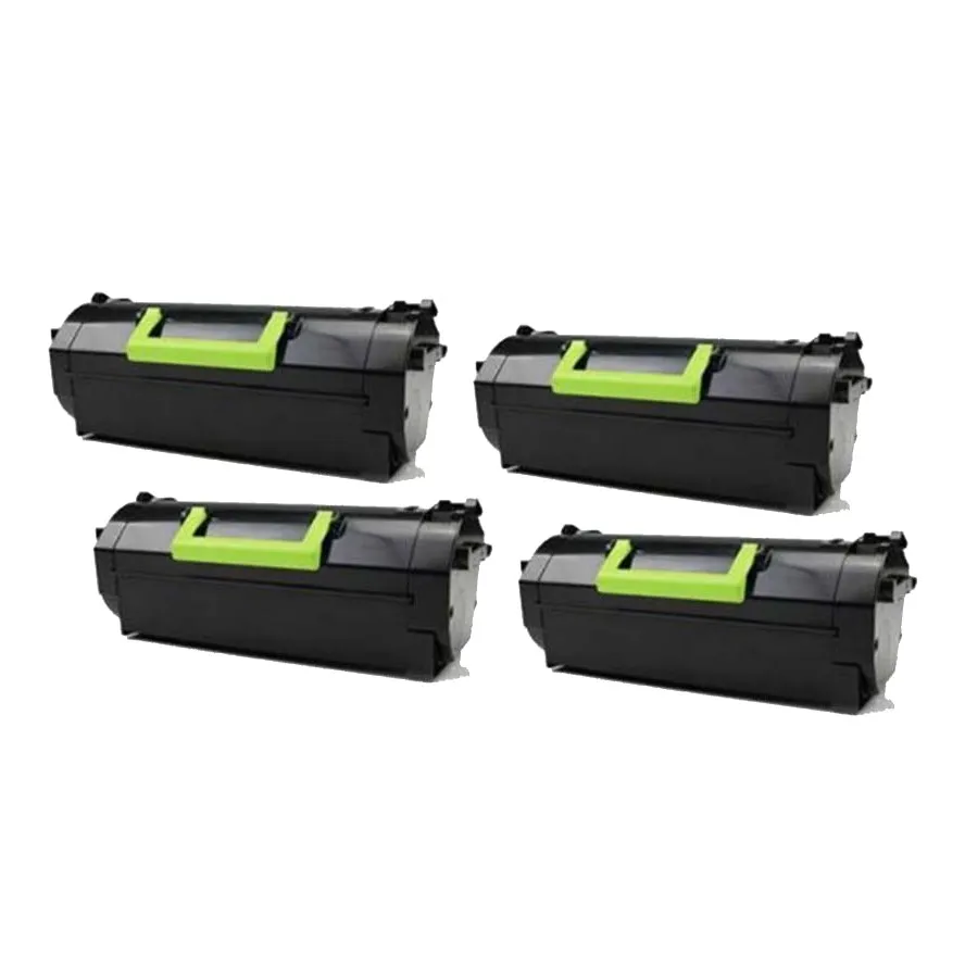 Pack 4 tóner compatibles Lexmark MS810 / MS811 / MS812 (25k) 52D2H00/522H negro