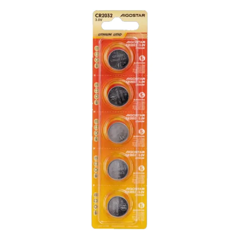 Pila boton CR2032 3V (pack 5 unidades)
