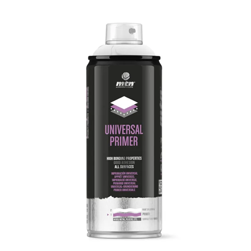 Spray de Pintura MTN PRO Imprimación Universal Primer Blanco