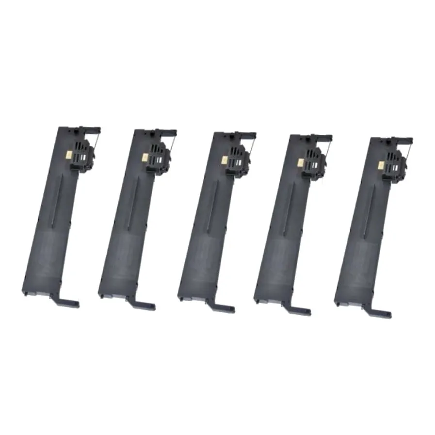 Pack 5 cintas compatibles Epson PLQ20/PLQ22/PLQ30 Cinta Matricial negro