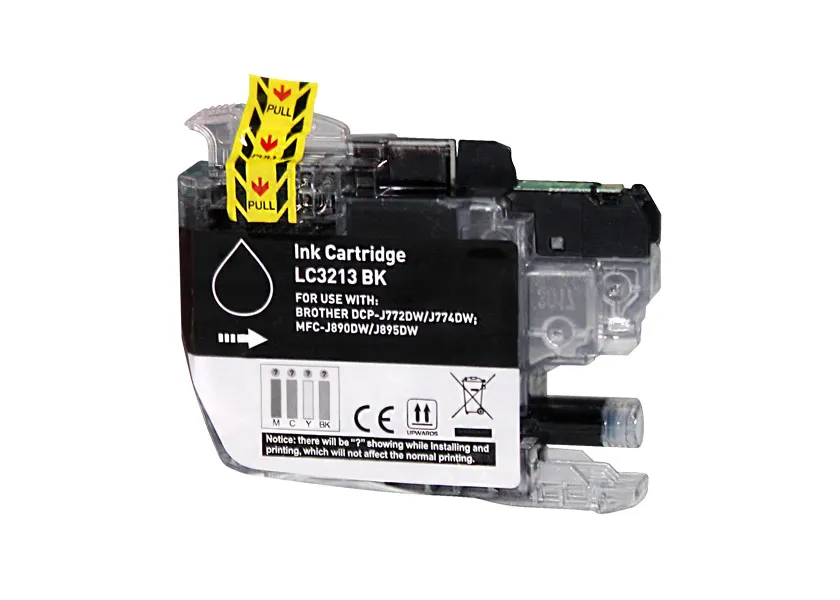 Cartucho de tinta compatible Brother LC3213XLBK Negro · 400 páginas