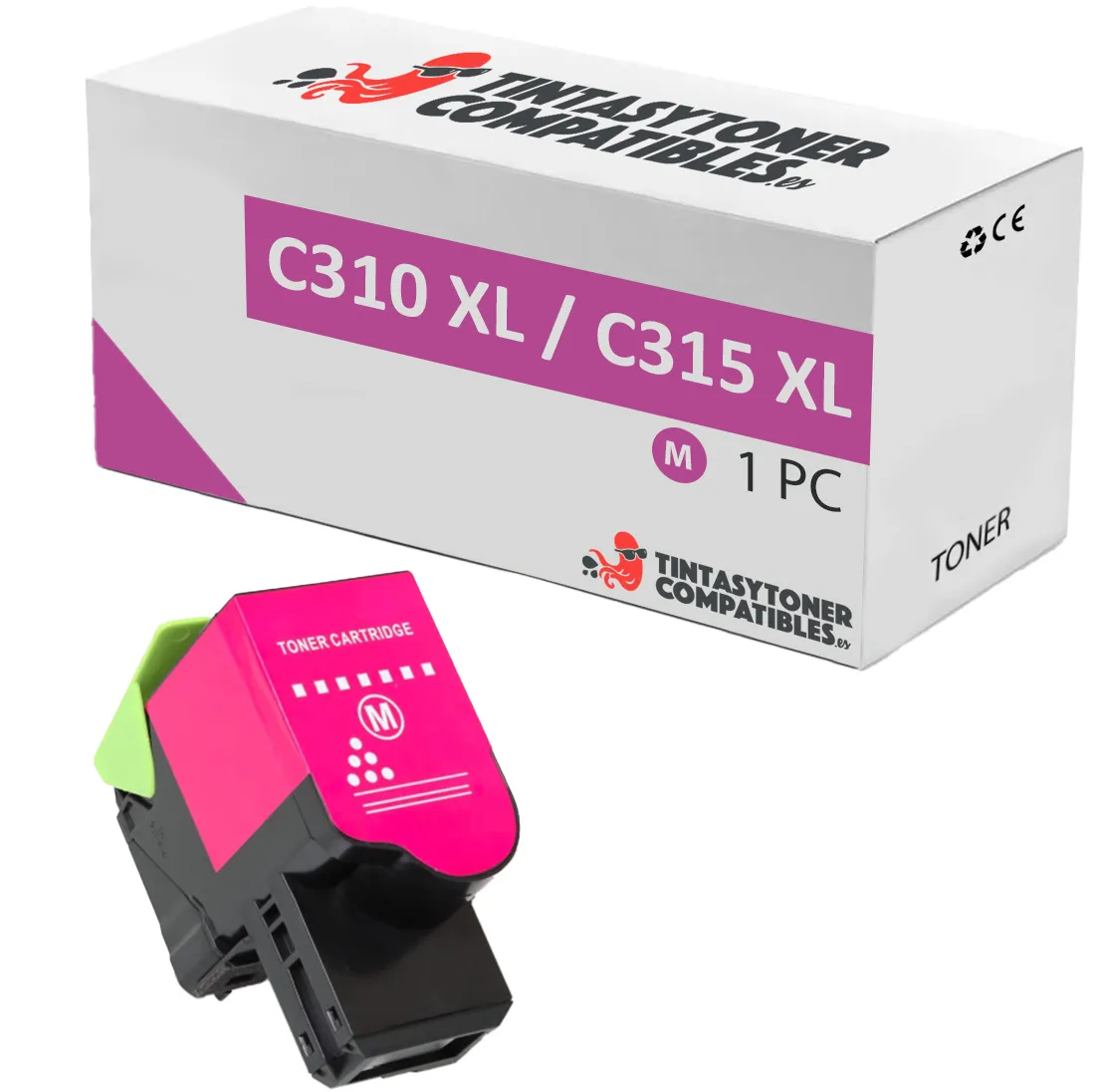 Tóner compatible Xerox 006R04366 Magenta · 5.500 páginas