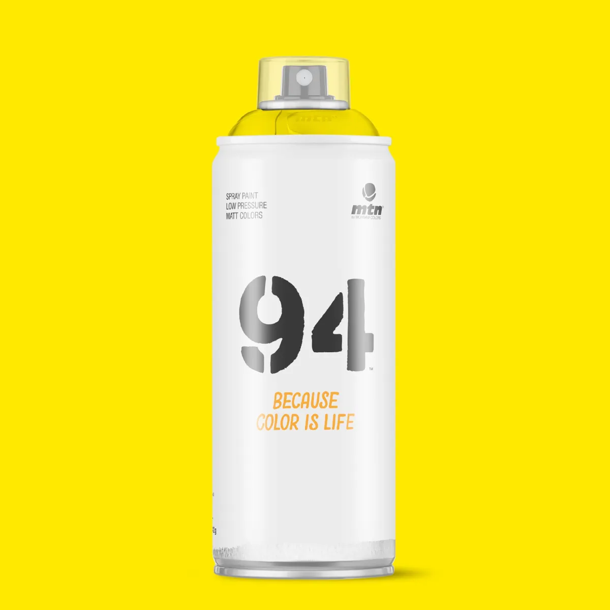 Spray de Pintura Montana Colors MTN 94 RV-1021 Amarillo Claro