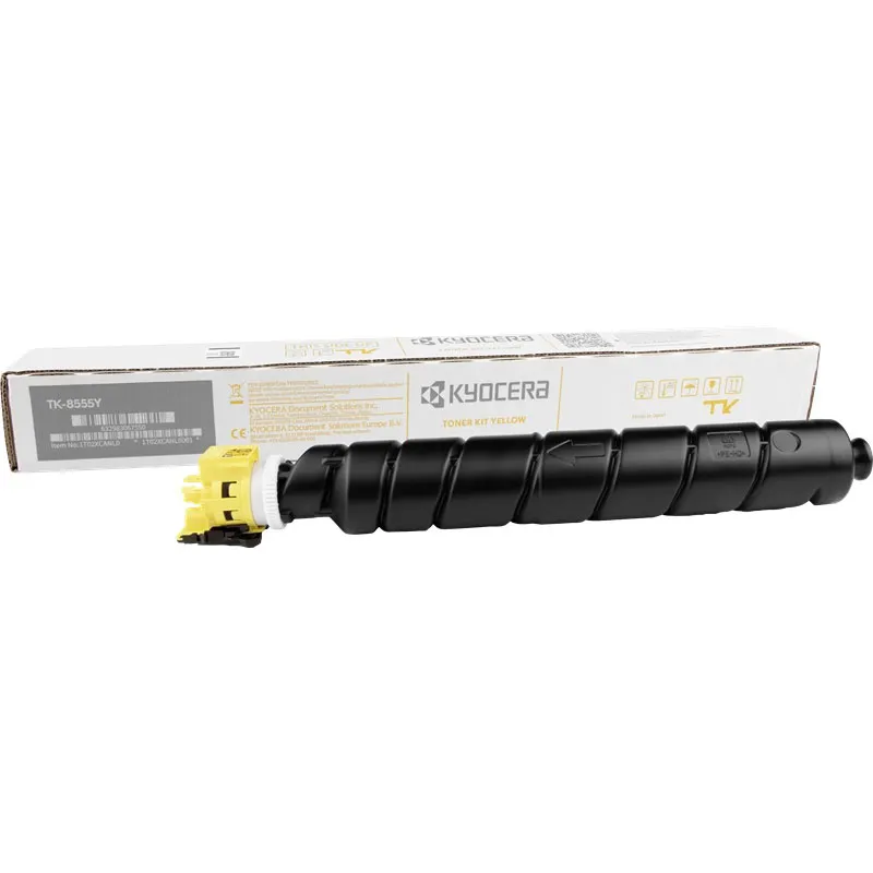 Tóner original Kyocera TK-8555 amarillo · 1T02XCANL0 / TK8555Y
