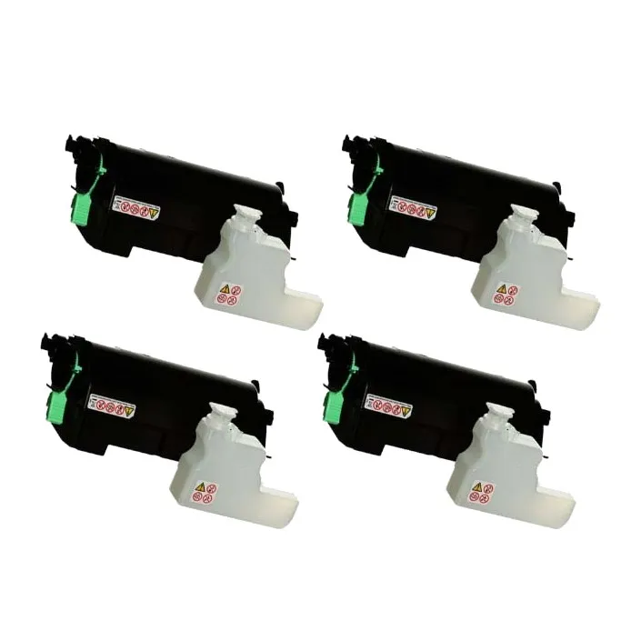 Pack 4 tóner compatibles Ricoh AFICIO MP501 / MP601 negro