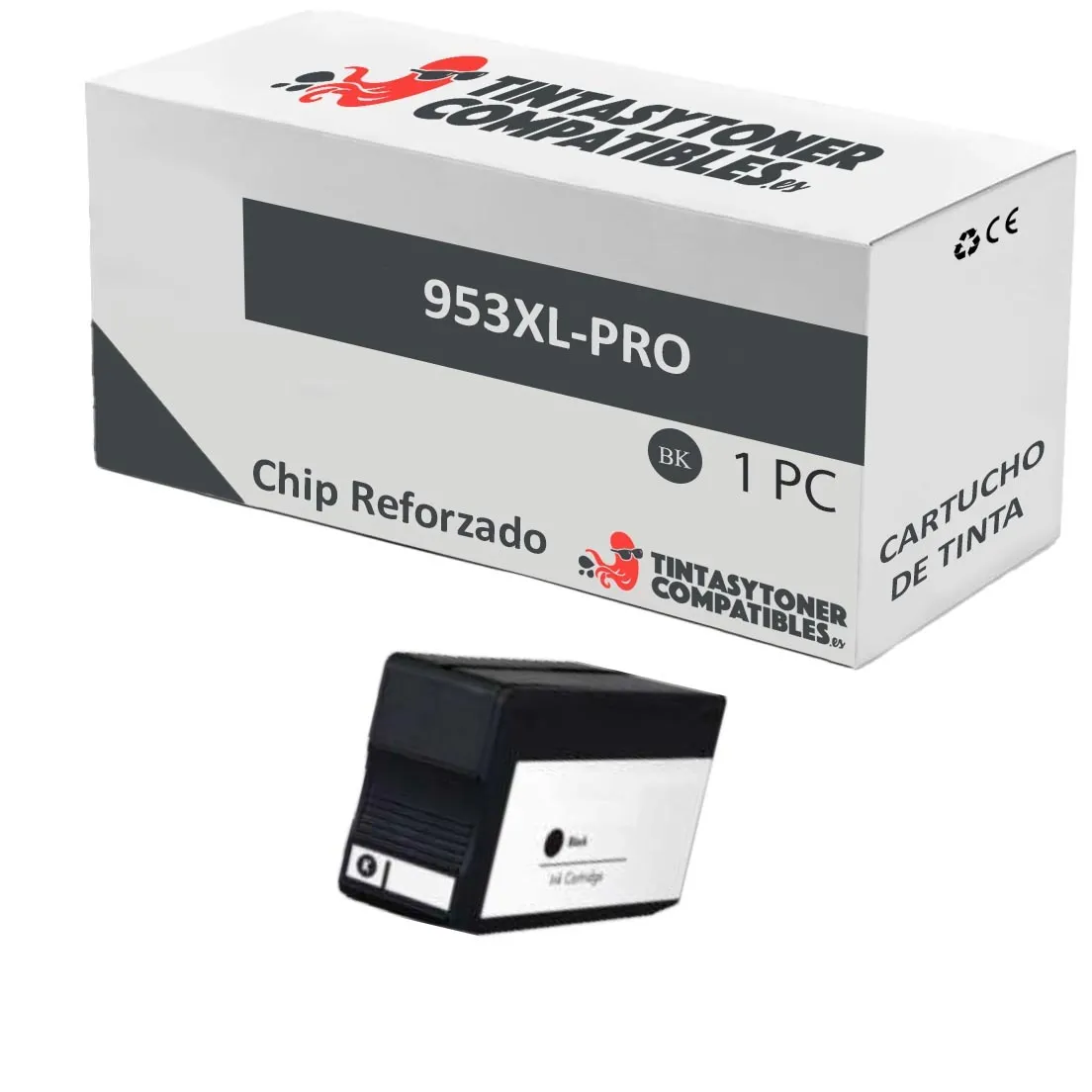 Cartucho de tinta compatible HP L0S70AE Negro · 56 ml
