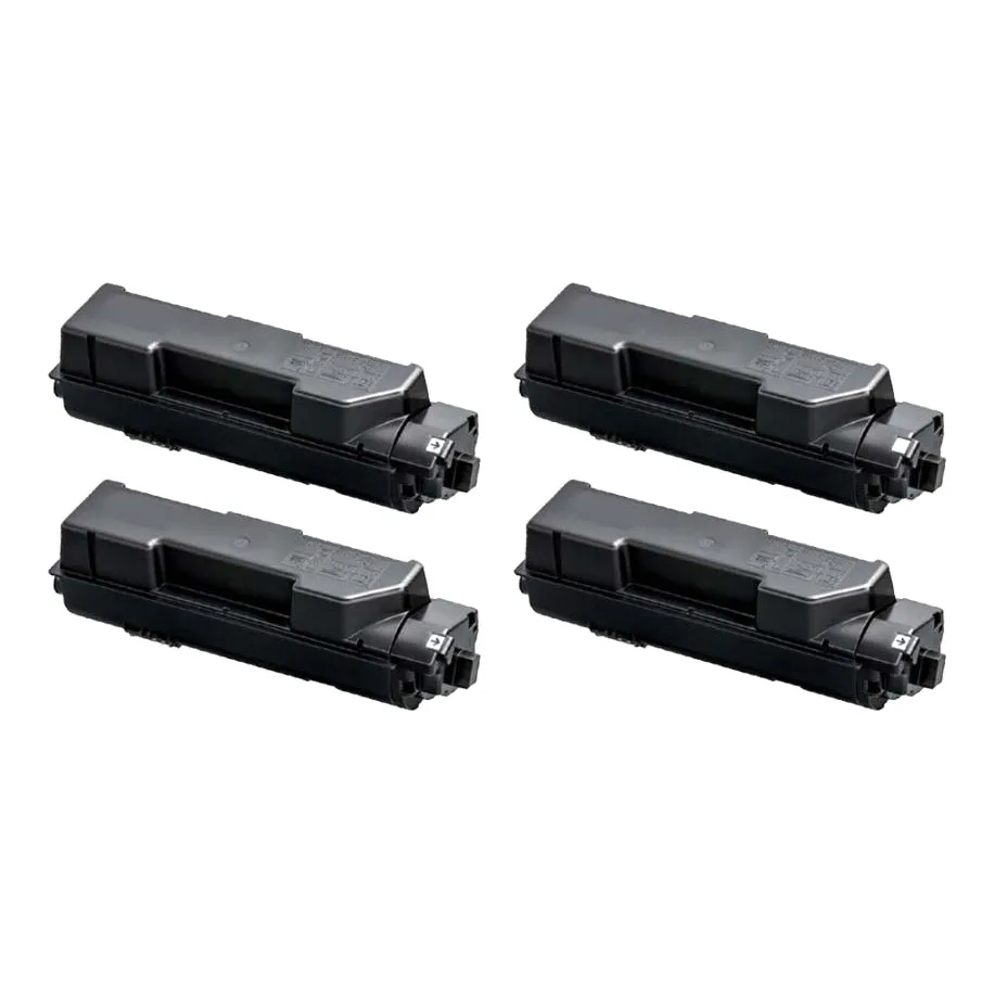 Pack 4 tóner compatibles Kyocera TK-1150 negro