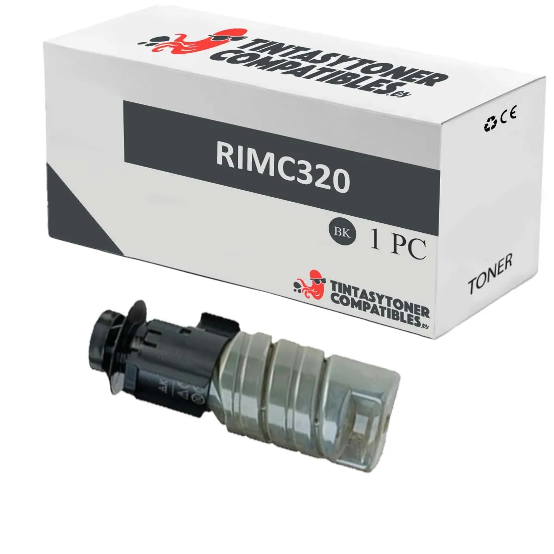 Tóner compatible Ricoh 842710 Negro · 10.000 páginas