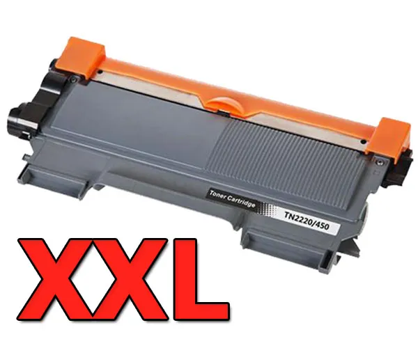 Tóner compatible Brother TN2210XXL Negro · 5.200 páginas