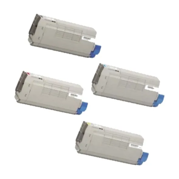 Pack 4 tóner compatibles OKI EXECUTIVE ES7470 / ES7480 amarillo, magenta, negro y cian