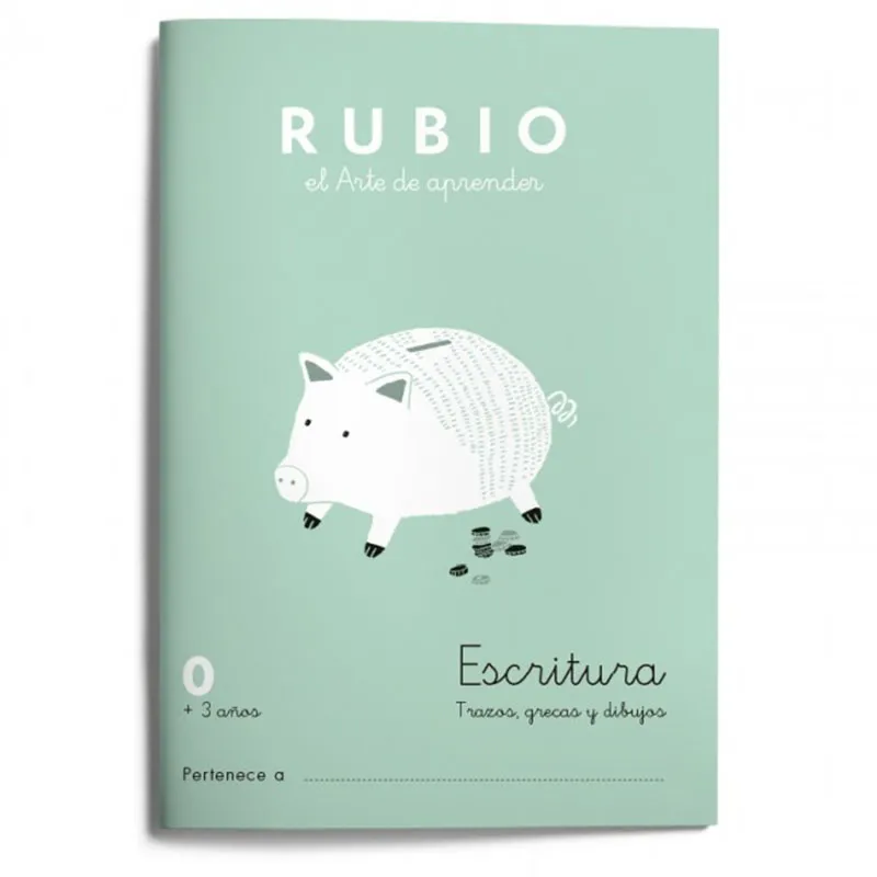 Cuaderno Rubio Preescritura 0