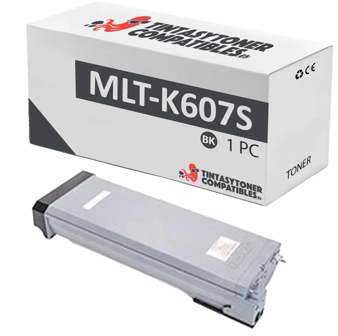 Tóner compatible Samsung MLTK607S Negro · 20.000 páginas