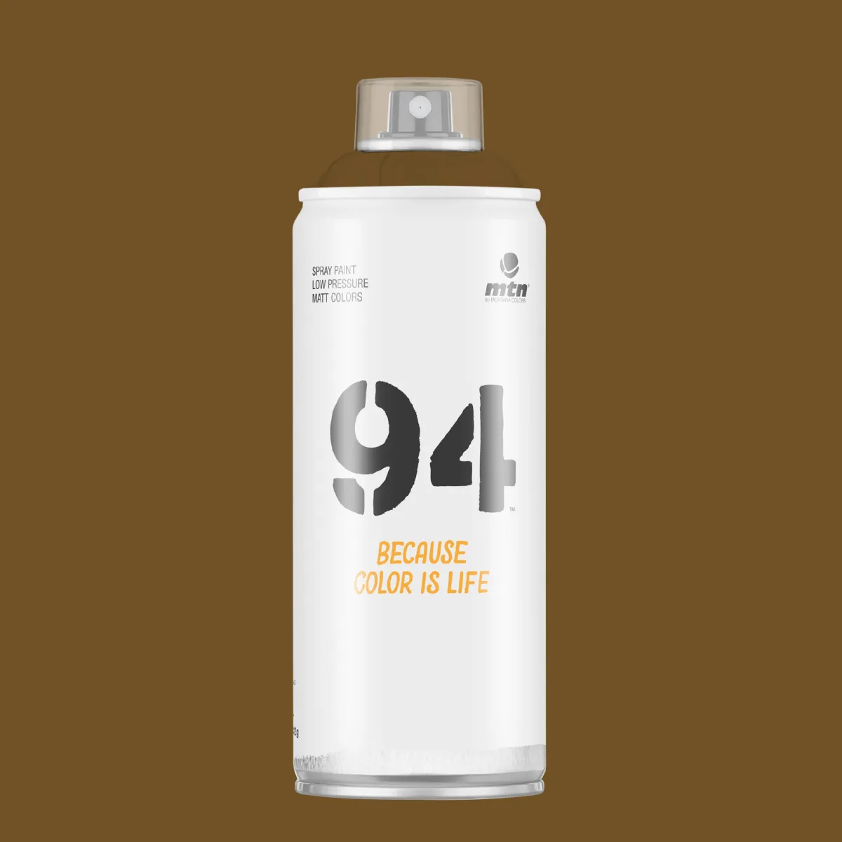 Spray de Pintura Montana Colors MTN 94 RV-139 Marrón Secuoia