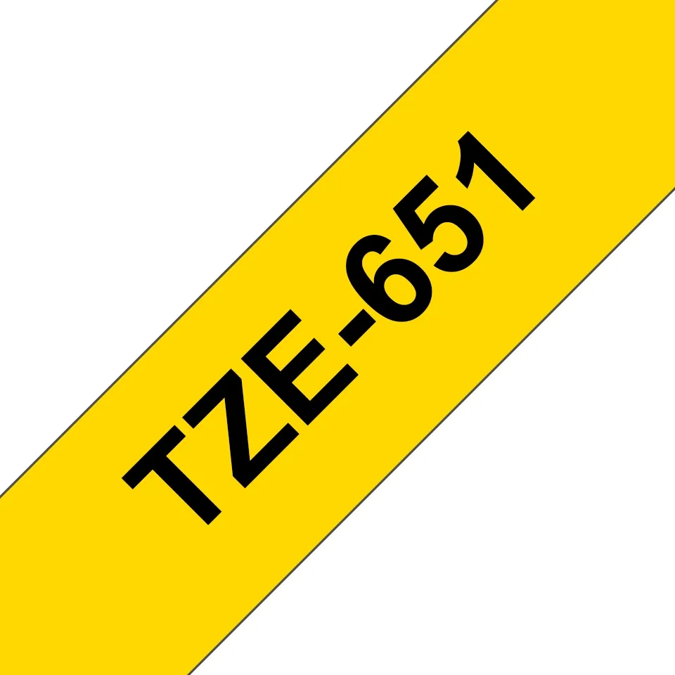 Cinta compatible Brother BR-TZE651 · 24mm * 8m