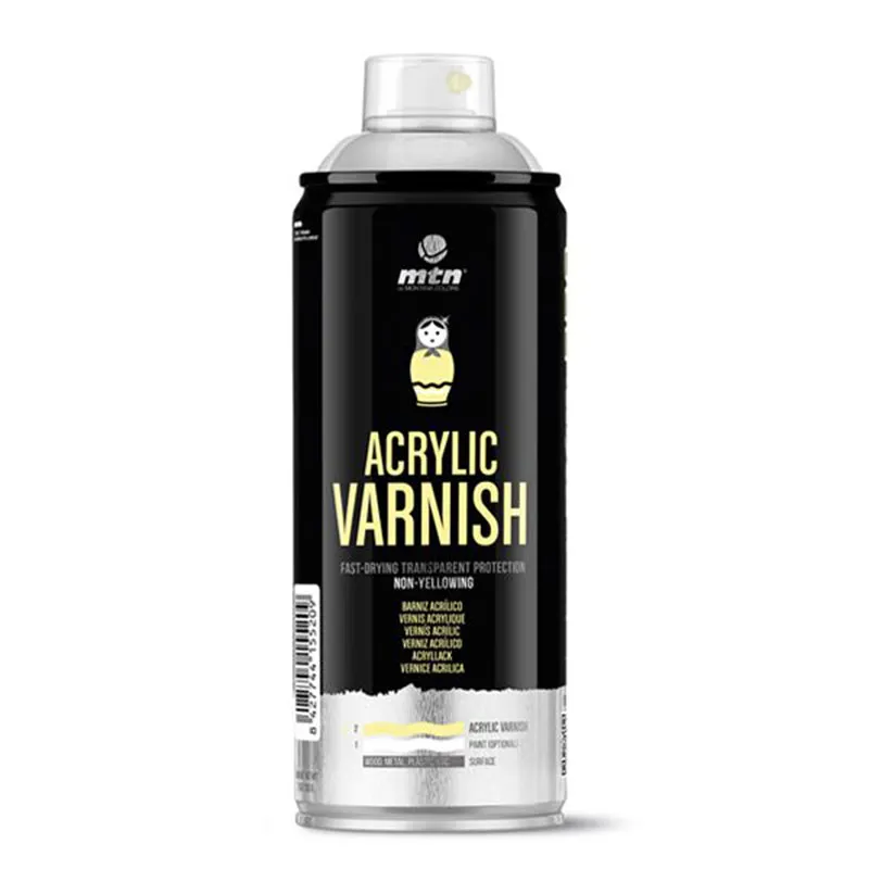 Spray MTN PRO Barniz Acrílico Mate