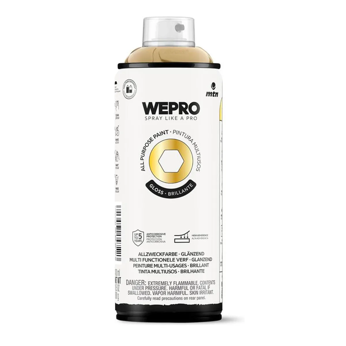 Spray MTN WEPRO Solvent Brillante ORO