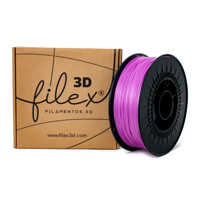 Filamento Filex3d PLA +PREMIUM 1KG 1,75 Lila Seda