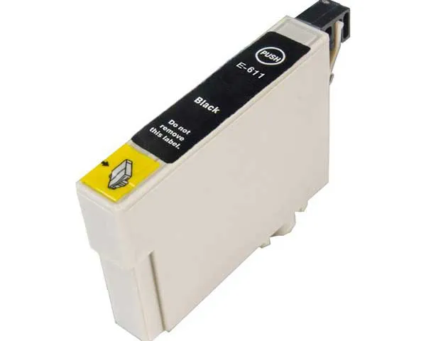 Cartucho de tinta compatible Epson C13T06114010 Negro · 17 ml