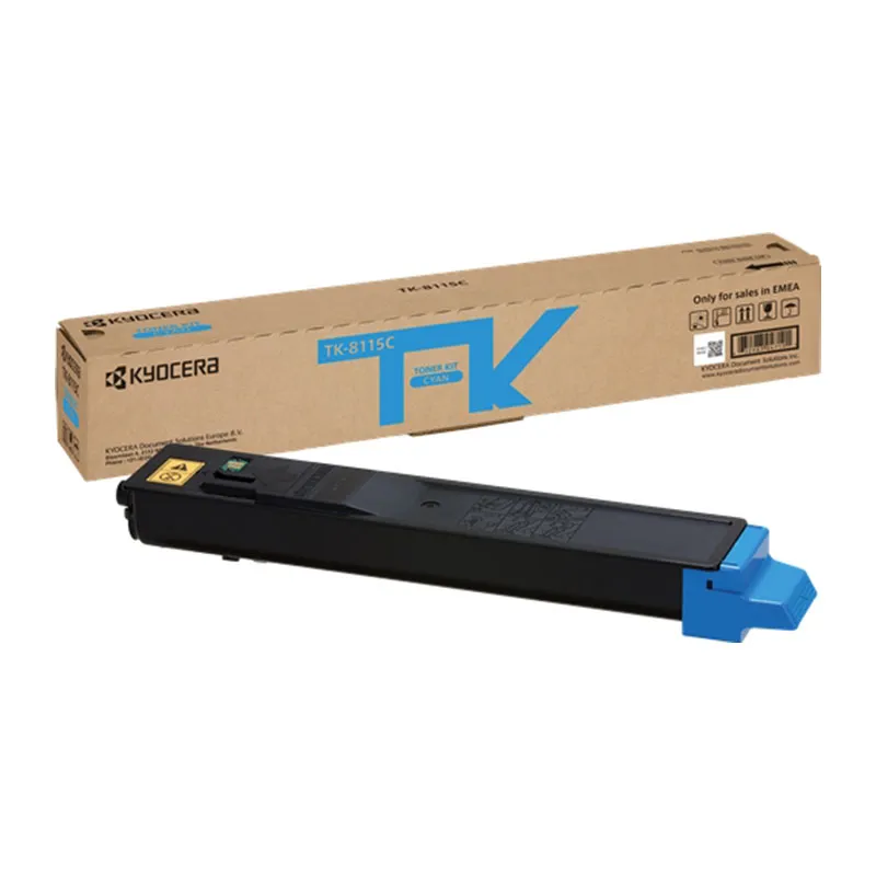 Tóner original Kyocera TK-8115 cian · 1T02P3CNL0 / TK8115C