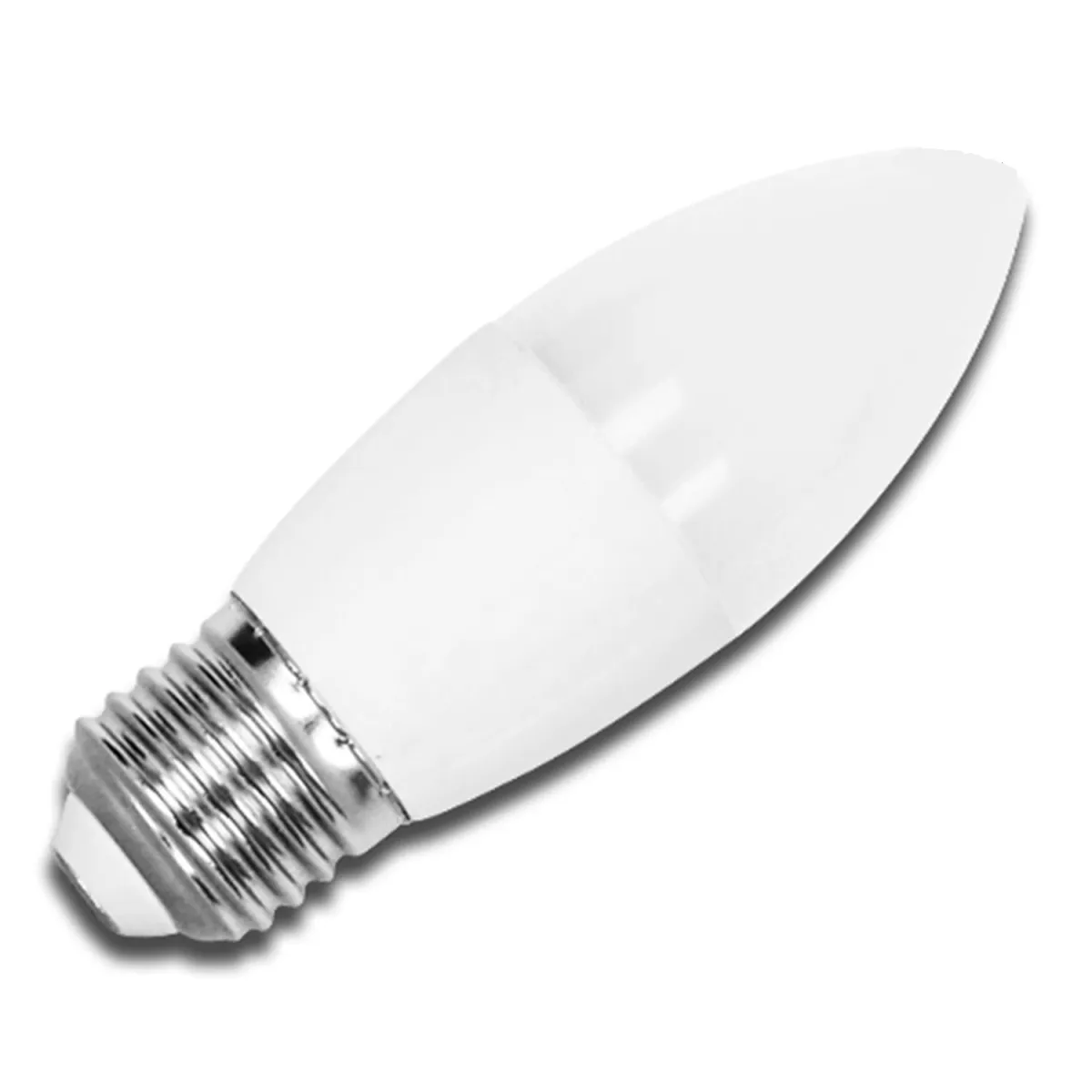 Bombilla LED A5 C37 / 6W E27 luz blanca 6400K