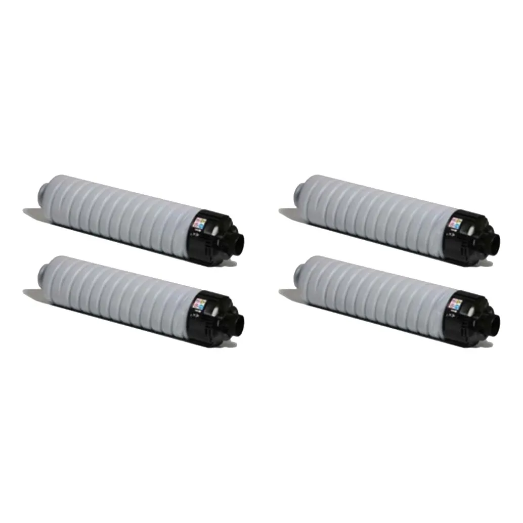 Pack 4 cartuchos de tinta compatibles Ricoh Aficio MP 2554 / MP 2555 / MP 3054 / MP 3554 negro