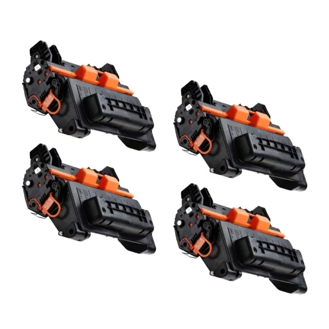Pack 4 tóner compatibles HP CF281A negro