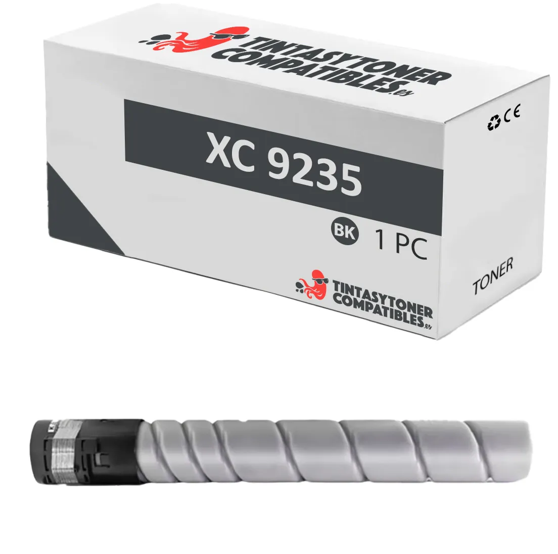 Tóner compatible Lexmark 24B6849 Negro · 30.000 páginas