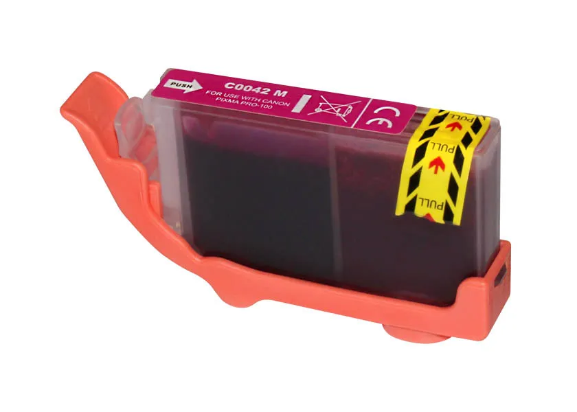 Cartucho de tinta compatible Canon 6386B001 Magenta · 13 ml