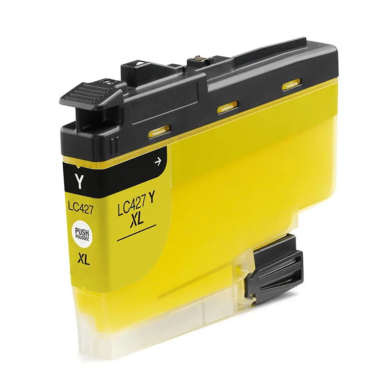 Cartucho de tinta compatible Brother LC427XLY Amarillo · 5.000 páginas