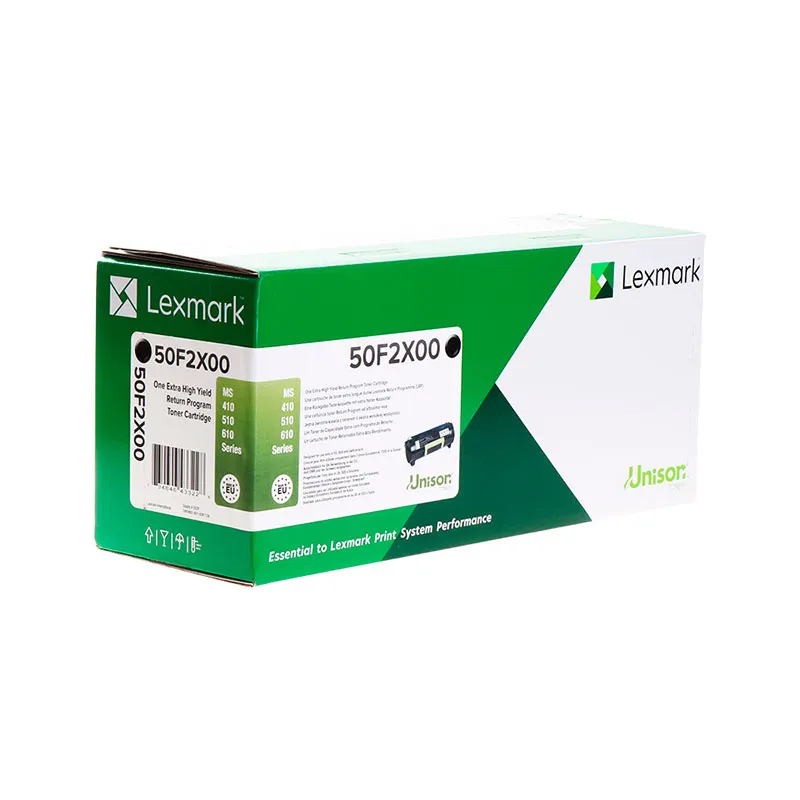 Tóner original Lexmark MS410 / MS415 / MS510 / MS610 negro · 50F2X00