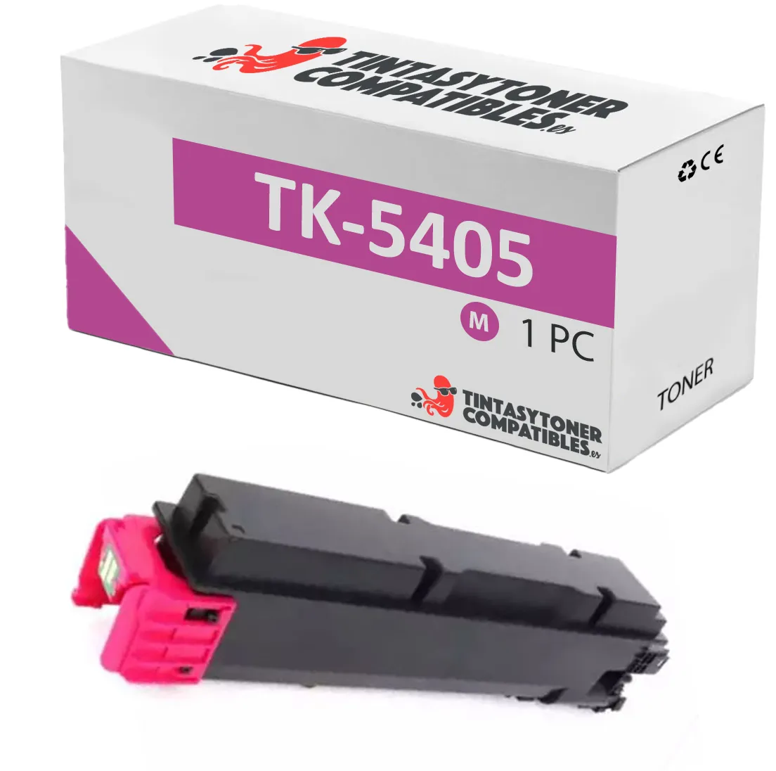 Tóner compatible Kyocera 1T02Z6BNL0 Magenta · 10.000 páginas