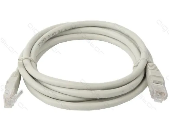 Cable de red CAT6 1,80m Gris