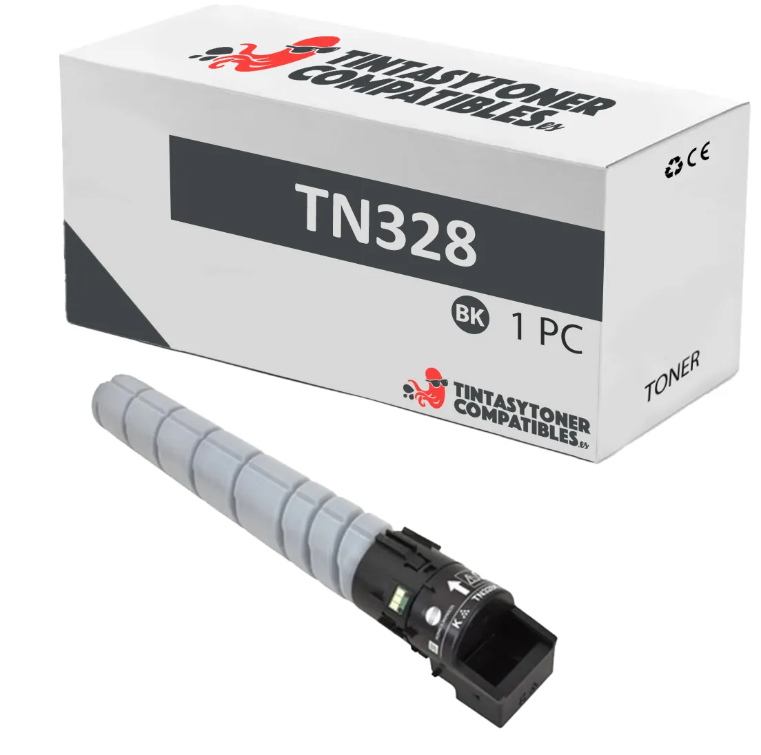 Tóner compatible Konica Minolta AAV8150 Negro · 28.000 páginas