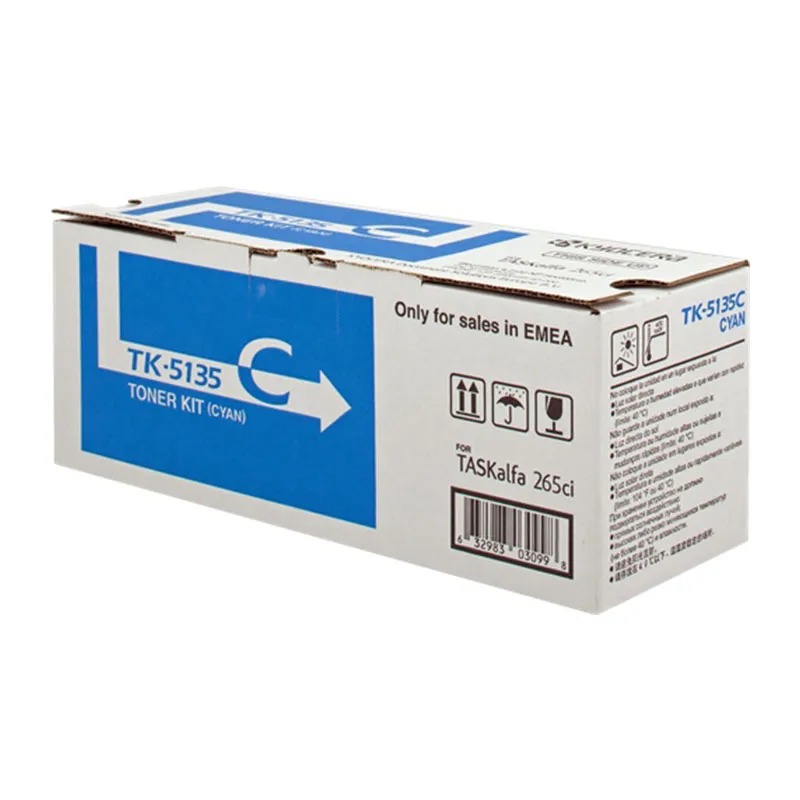 Tóner original Kyocera TK-5135 cian · 1T02PACNL0