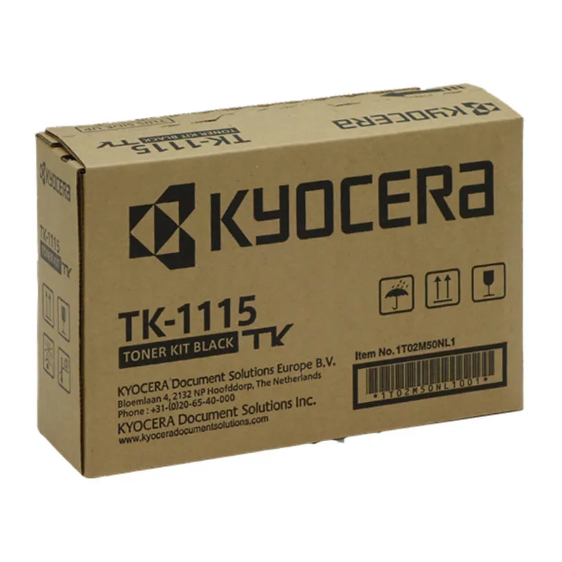 Tóner original Kyocera TK-1115 negro · 1T02M50NL0 / 1T02M50NL1