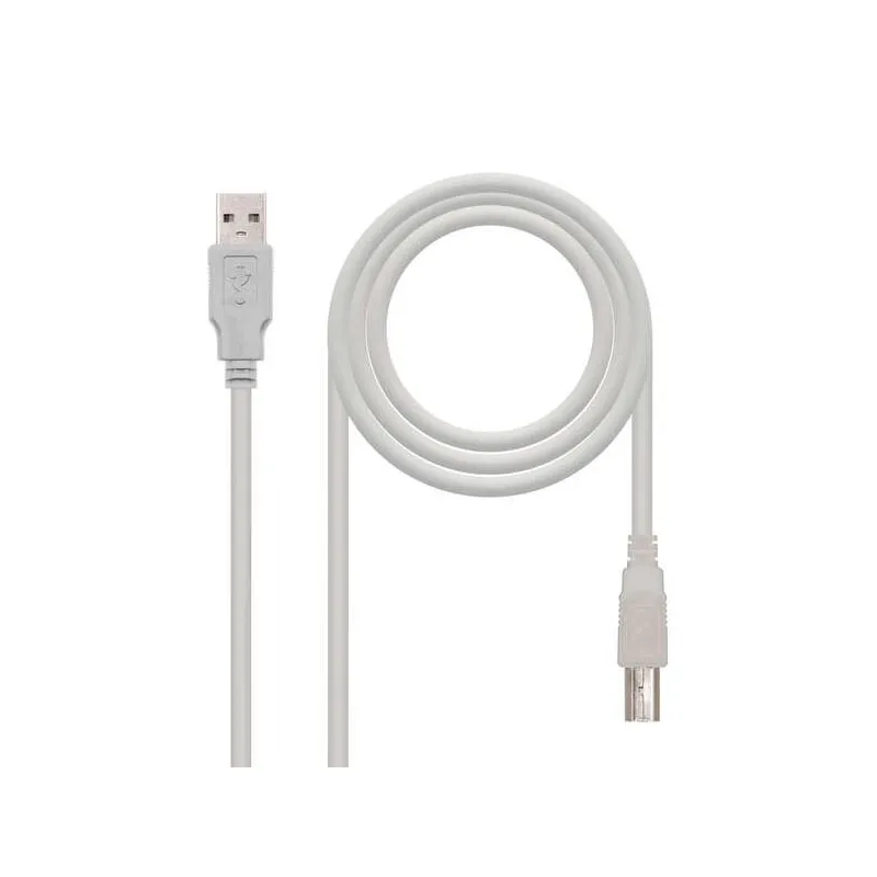 Cable Impresora USB A 2.0 Macho a USB B Macho 1,80 m Nanocable