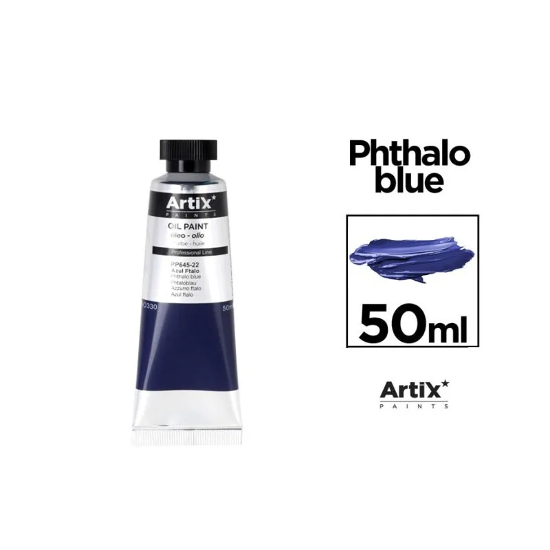 Pintura al Óleo Expert Azul Ftalo 50ml