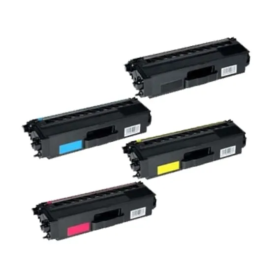 Pack 4 tóner compatibles Brother TN-910 amarillo, magenta, negro y cian