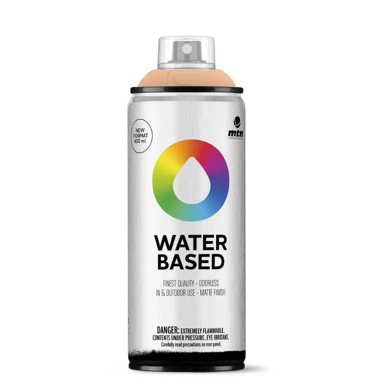Spray de Pintura MTN Water Based Naranja Dalai (400 ml)