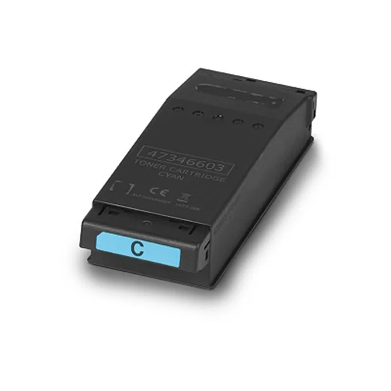 Tóner compatible OKI C650 cian · 09006127
