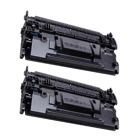 Pack 2 tóner compatibles HP CF289Y negro